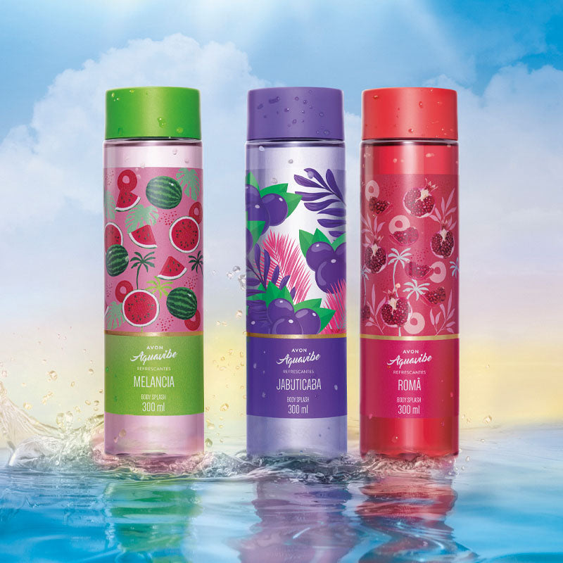 Aquavibe Melancia Body Splash 300ml - Avon
