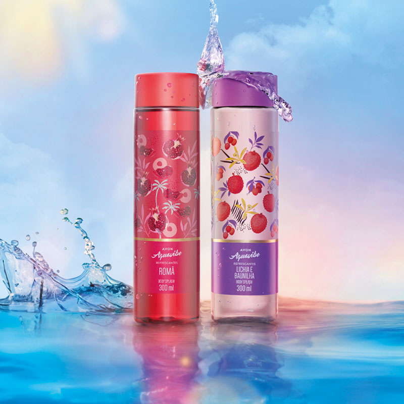 Aquavibe Romã Body Splash 300ml - Avon