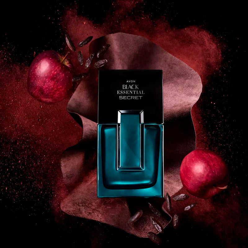Black Essential Secret Deo Colônia 100ml - Avon