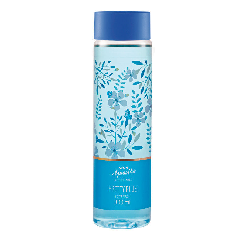 Aquavibe Pretty Blue Body Splash 300ml - Avon
