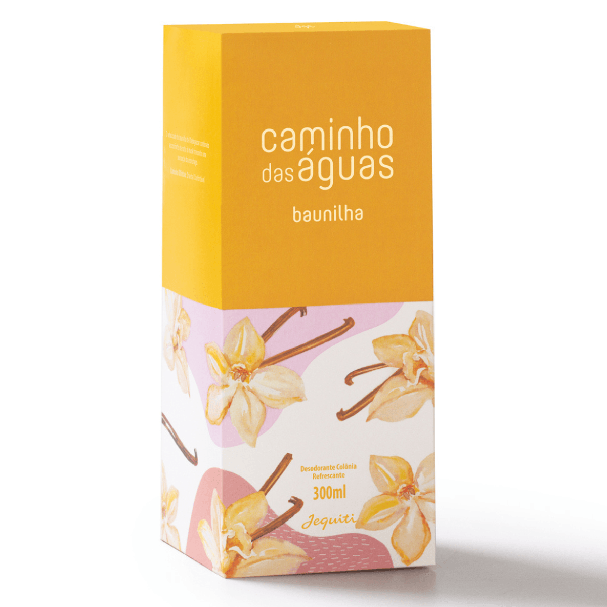 Caminho das Águas Baunilha Desodorante Colônia Refrescante 300ml - Jequiti