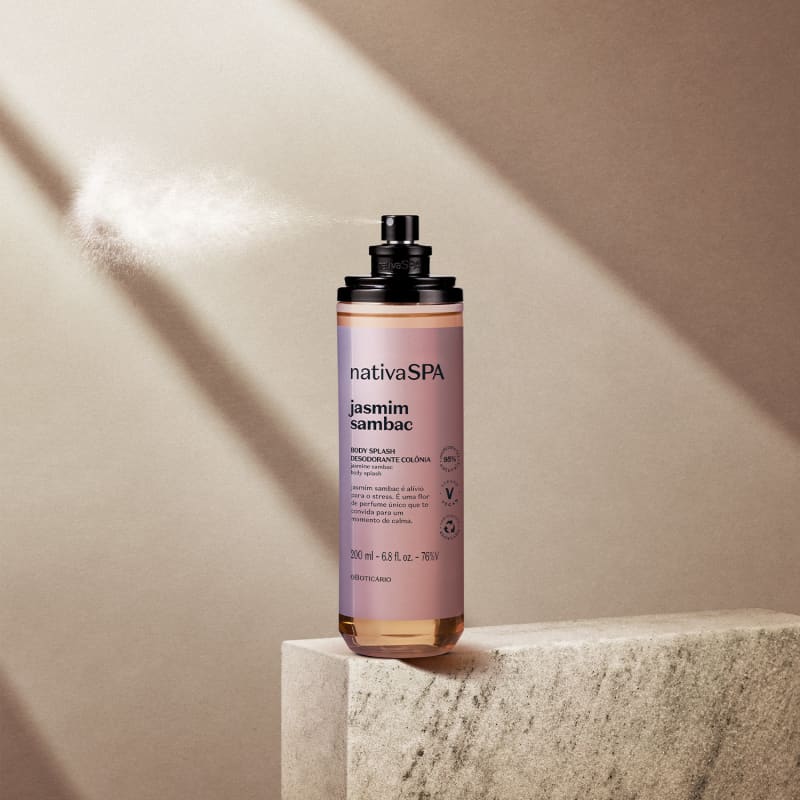 Body Splash Desodorante Colônia Nativa SPA Jasmim Sambac 200ml - oBoticário