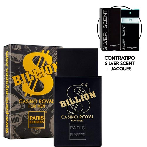 Billion Cassino Royal Eau de Toilette Masculino 100ml