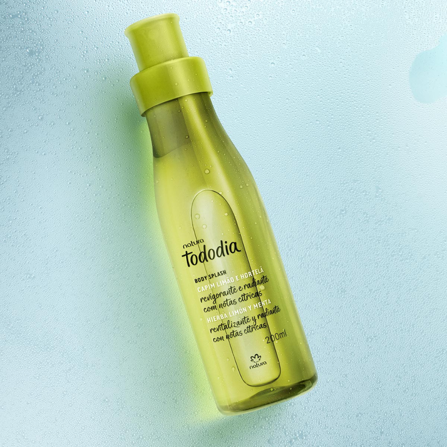 Body Splash Tododia Capim Limão e Hortelã 200 ml - Natura
