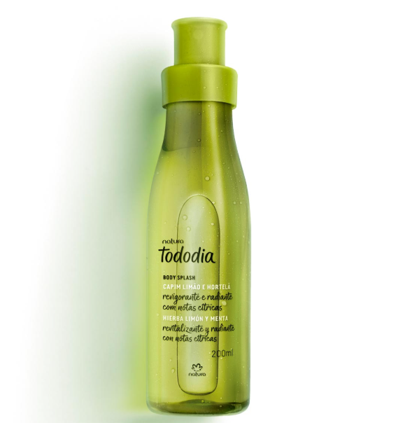 Body Splash Tododia Capim Limão e Hortelã 200 ml - Natura
