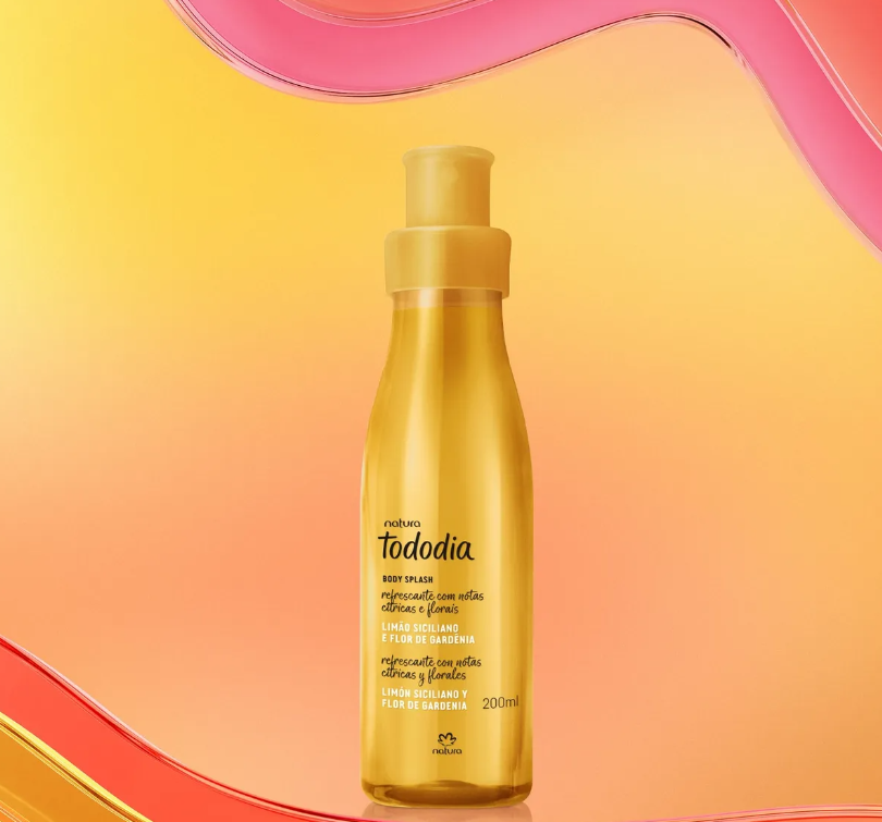 Body Splash Tododia Limão Siciliano E Flor De Gardênia 200ml - Natura