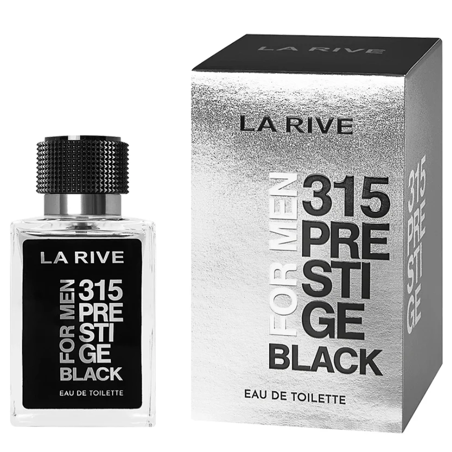315 Prestige Black Eau de Toilette Masculino 100ml  – La Rive