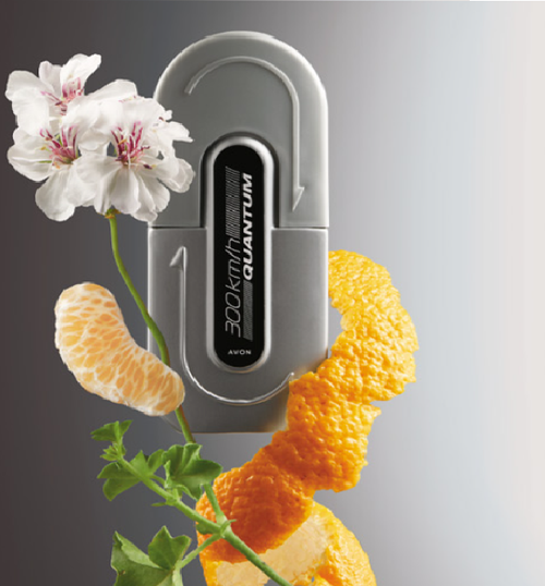 300Km/h Quantum Deo Colônia 100ml - Avon