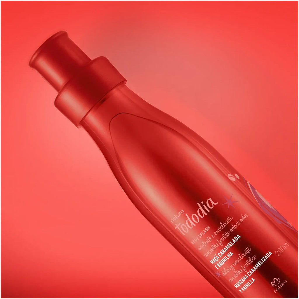 Body Splash Tododia Maçã Caramelada e Baunilha 200ml - Natura