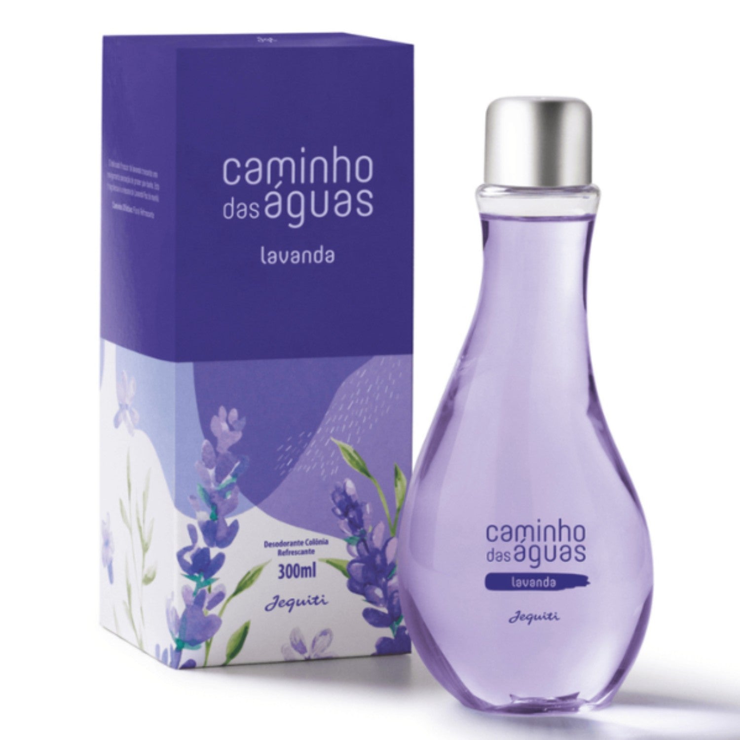 Caminho das Águas Lavanda Desodorante Colônia Refrescante 300ml - Jequiti