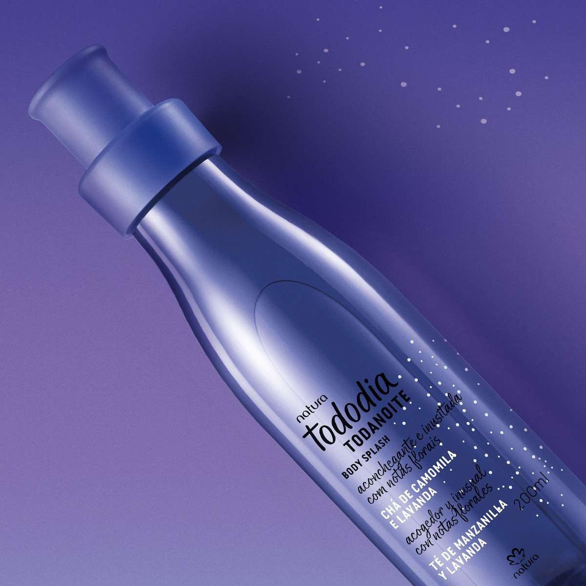 Body Splash TodoDia TodaNoite Chá de Camomila e Lavanda 200ml - Natura
