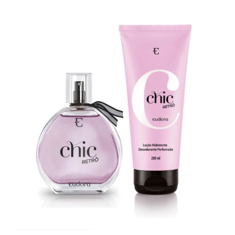 Combo Chic Retrô (Colonia + Hidratante) - Eudora