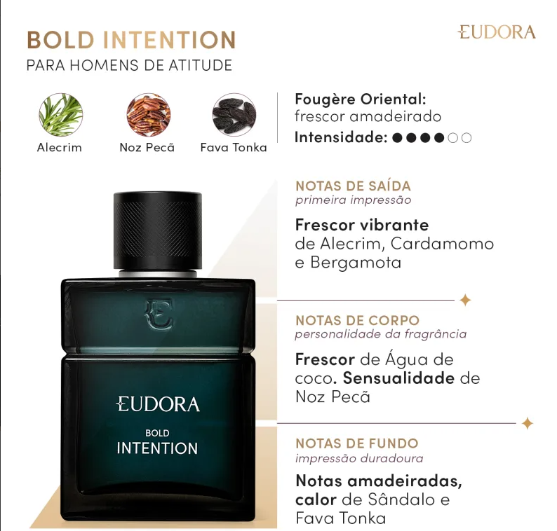 Bold Intention Desodorante Colônia 100ml - Eudora