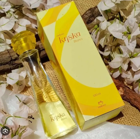 Colônia Feminina Kriska Flores 100ml - Natura