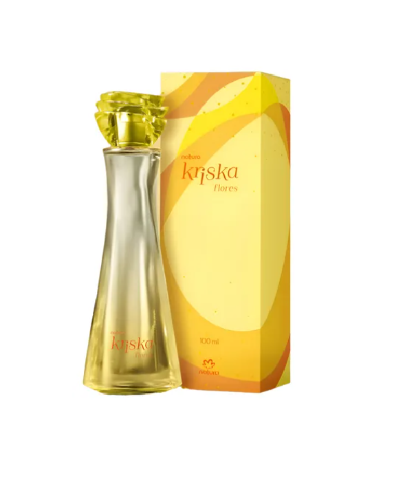 Colônia Feminina Kriska Flores 100ml - Natura