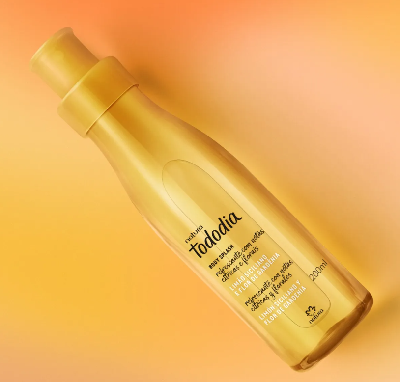 Body Splash Tododia Limão Siciliano E Flor De Gardênia 200ml - Natura