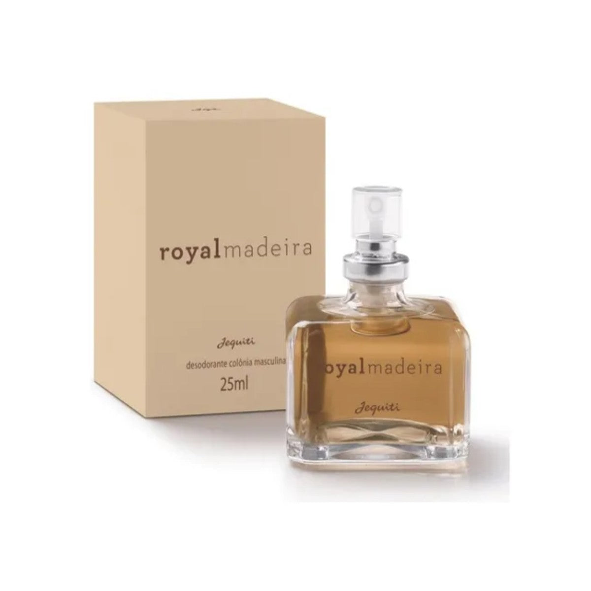 Colônia Royalmadeira Masculina 25ml - Jequiti